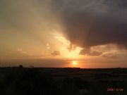 Puesta de sol en Vara de Rey, Cuenca